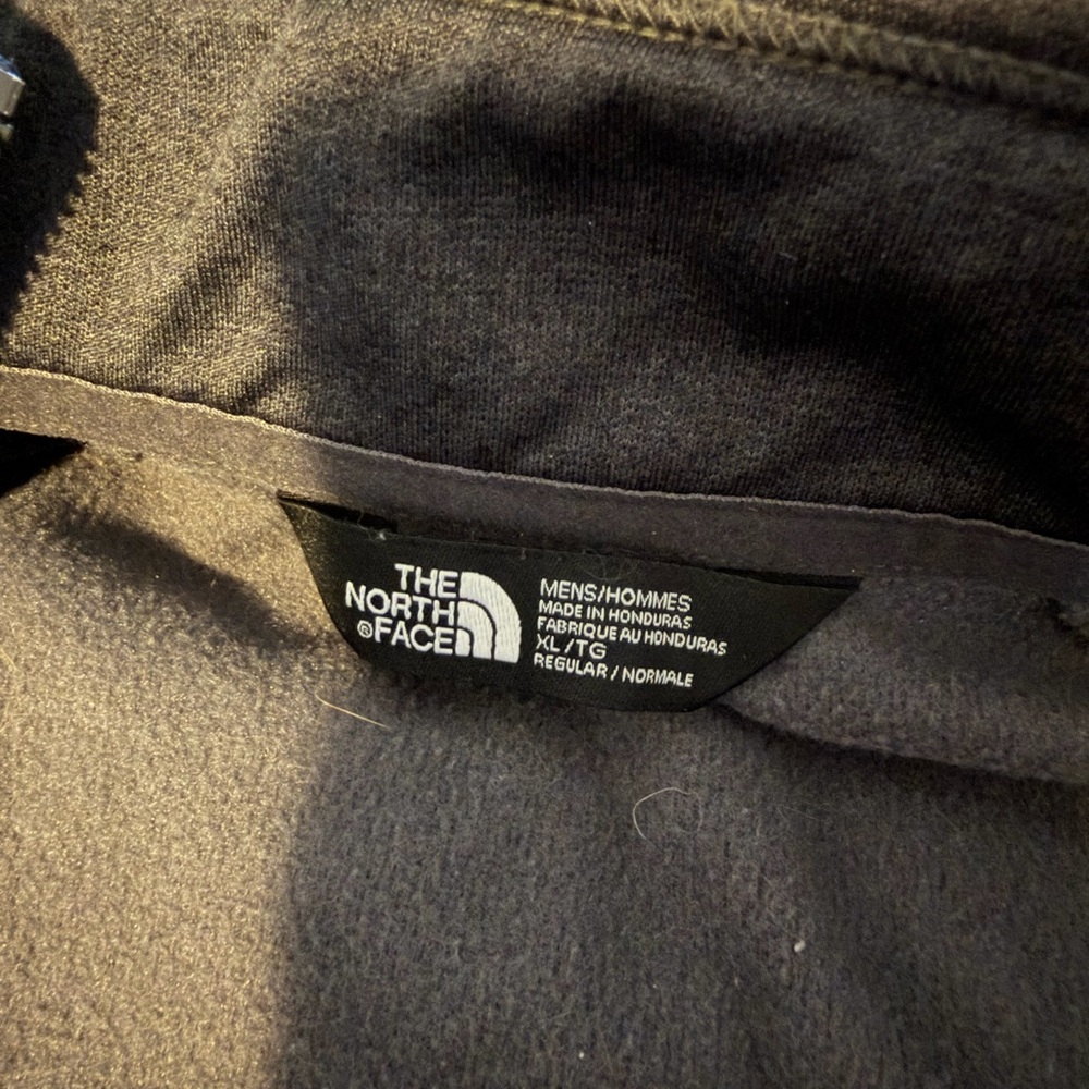 Dark Gray Northface Quarter-Zip Pullover - image 2